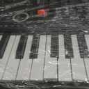 61 keys keyboard piano, Electronic Digital Piano with Built-In Speaker Microphone, Sheet Stand and Power Supply, Portable piano Keyboard Gift Teaching for Beginners