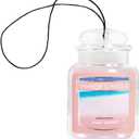 Yankee Candle Car Air Fresheners, Hanging Car Jar Ultimate Pink Sands Scented, Neutralizes Odors Up To 30 Days (Single Pack)
