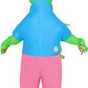 COMIN Inflatable Alien Costume for Adults with Alien Baby Blow Up Costume Inflatable Costume Full Body for Halloween Party (63")