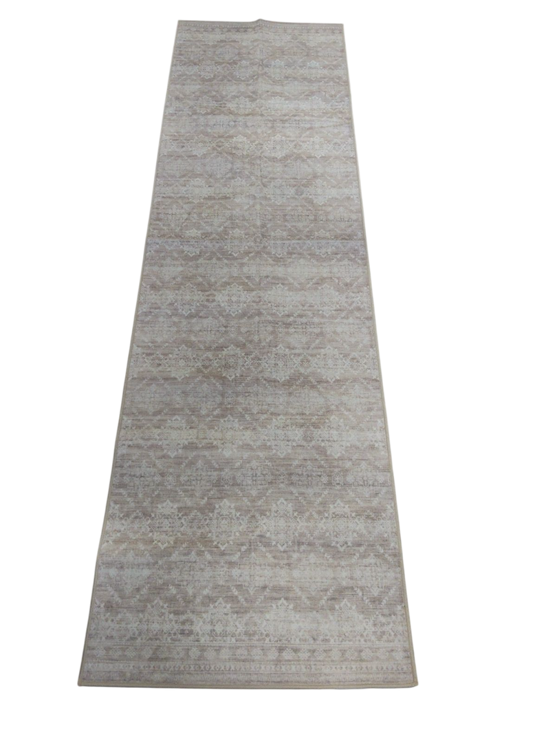 2x7 In Washable Kitchen Runner Rug, Floral Hallways Runners Non Slip, Runner Rugs for Bedroom Kitchen Laundry Living Room, Soft Area Rug, Low-Pile Floor Carpet, Entryway Rugs Indoor, Beige
