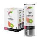 CELSIUS Sparkling Kiwi Guava, Functional Essential Energy Drink 12 Fl Oz (Pack of 4), Best By: 08/25