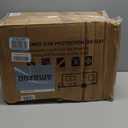 Dulepax RV Awning Shade Screen with Zipper 8'X15'3'' -Second Generation RV Awning Screen Significantly Improves Shadew and Privacy.Universal RV Awning Sun Shade Screen with Complete Kits (Black)