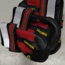 QUMY Dog Shoes for Large Dogs, Medium Dog Boots & Paw Protectors for Winter Snowy Day, Summer Hot Pavement, Water-Resistant in Rainy Weather, Outdoor Walking, Indoor Hardfloors Skid-Resistant Sole (Size 1: 1.8''x2.3''(W*L) (Pack of 4))