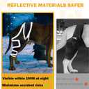 Dog Knee Brace for Torn ACL Hind Leg, Adjustable Dog Leg Braces Rear Leg or Front Legs with Cruciate Ligament Injuries, Warm Joint Pain Relief CCL Brace for Pets Knee Support Universal Four Legs, L