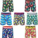 Dr. Seuss boys The Grinch Who Stole Christmas Athletic Boxer Briefs Sizes 10 Pack of 4