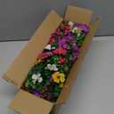 TURNMEON 4PCS Artificial Flowers for Outdoors Summer Decor, UV Resistant No Fade Fake Hanging Flowers Faux Plants Realistic Silk Flower for Outside Gardens Planter Porch Patio Yard Home Indoor Decor
