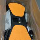 OWLSKY Balance Board with Resistance Bands, Portable Rock Stepper Featuring LCD Monitor, 330 lbs Capacity Ski Machine for Full Body Workout (Orange)