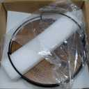 LAMU 2 Pack 9'' 10'' Lazy Susan Turntable Organizer for Table Top Cabinet, Wooden Lazy Susan for Kitchen, Pantry, Countertop, Bathroom Vanity, Spice Organization, Wood Decor