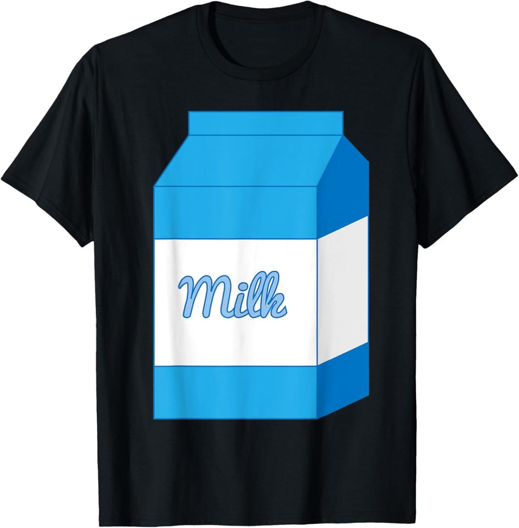 Last Minute Milk Halloween Costume Matching Tee With Cookie, Size: Small