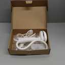 Lamicall Phone Holder, Gooseneck Mount, Compatible with 4-7'' Smartphones and Desktops, Adjustable Arm and Non-Slip Base, Easy to Install and Use (White)