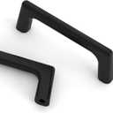 Asidrama 10 Pack 3 Inch(76mm) Oil Rubbed Bronze Cabinet Pulls Cabinet Handles Cupboard Handles Kitchen Cabinet Hardware for Cupboard Drawer Pulls (3" Hole Center)