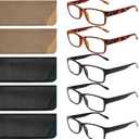 Gaoye Reading Glasses Men/Women, Eyeglasses, Blue Light Readers for Men/Women, Computer Eye Glasses, Cheaters, +1.25
