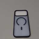 SUPFINE Magnetic for iPhone 17 Pro Max Case (Compatible with MagSafe)(Military Grade Drop Protection) Translucent Matte Shockproof with Anti-Fingerprint Phone Cover 2025, Navy Blue