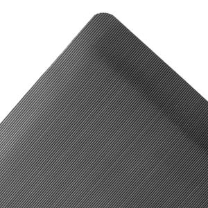 NoTrax 474 Ergo Anti-Fatigue Mat, for Dry Areas, 2' Width x 3' Length x 1/2" Thickness, Black