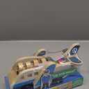 Melissa & Doug Wooden Airplane Play Set with 4 Play Figures and 4 Suitcases