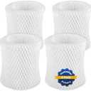 RONGJU Humidifier Replacement Filter Compatible with Canopy Bedside and Nursery Humidifiers, Wood Pulp & Paper Filter, 4 Pack