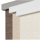 Persilux Free-Stop Cordless 100% Blackout Roller Window Shades for Home, Natural Woven Fabric UV Protection Privacy Roller Shades for Windows Blinds for Sliding Glass Doors, Bedroom, Cream 29"W x 72"H