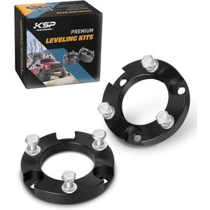 KSP 1.5" Front Leveling Lift Kits for Tacoma, 1.5 inch Front Strut Spacers Lift Kit for Toyota Tacoma 2005-2023 4Runner 2003-2024 FJ Cruiser 2007-2015, 1.5in Suspension Level Kit Aluminum Lift Spacers