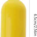 2 x 2 Pieces Yellow Floating Keychain Pills-Shape Float Key Rings for Boat Sailings Kayak Surfing Water Sports Floating Key Chain Sports Fan Key Chains Car Keychains Car Accessories