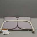 ARTTONA Toddler Bed Rail with Night Light - Foldable Bed Side Rails - Fits for Most Beds: Bed Rails for Full Size Bed, Queen Size Rails, Twin Rails - Portable Fence for Baby - 48 inch (Grey)