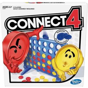 Hasbro Gaming Connect 4 Strategy Board Game for Ages 6 and Up (Amazon Exclusive) Hasbro Gaming Connect 4 Strategy Board Game for Ages 6 and Up (Amazon Exclusive)