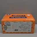 Pura Hypoallergenic Diapers, Size 1 (4-11lbs), Newborn, Totally Chlorine Free, Wetness Indicator, Suitable for Sensitive Skin, Soft Organic Cotton Comfort, Overnight, 3 Packs of 32 (96 Baby Diapers)