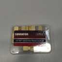 SUNGATOR 1/4'' Air Hose Fittings, 5-Pack Brass 1/4 Inch NTP Female Industrial Couplers, 1/4'' Air Line Quick Connect Fittings, Compressor Hose Repair Accessories Kit, 1/4 Inch NTP Couplers