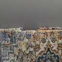 nunubaby Washable Pee Pads for Dogs, Stylish, Non-Slip and Leak-Proof Pee Pads. Reusable Potty Pads for Dogs for Crates and Floors (Beige/Multi, 72" x72")