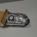 2 Pack 16 Inch Metal Industrial Handrail Grab Pipe Staircase Steps Indoor Exterior Outdoor Deck Hand Rail Safety Grab Bar (Matte Black) Handle for Stairs Bars Wall Elderly Grab Wall Mounted