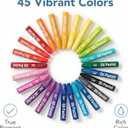 Mr. Pen- Oil Pastels for Artists, 45 Pack, Assorted Colors, Hexagonal Oil Pastel Sticks for Paper, Canvas, Black Paper & Wood, Smooth Blending Pastels for Beginners, Students & Professional Artists
