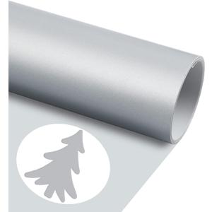 3D Puff Vinyl Heat Transfer Silver - Puff Heat Transfer Vinyl HTV Puff Vinyl 12"x6' for Heat Press T Shirt Compatible with Cricut Air or Maker by TransWonder (Silver)