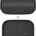 Quality TPE Foot Pad Compatible for Tesla Model 3 Y Custom Floor Liner Fully Surrounded Floor Mats Waterproof Non-Slip Carpet 2023(My 2PCS)