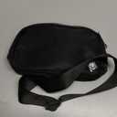 Pander Belt Bag Large 2L, Nylon Fanny Pack Purse for Women and Men with Adjustable Strap (Black Onyx)