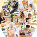 2PCS Color Sorting Sensory Toys, Fine Motor Skill Games Learning Toys for Toddlers, Color Matching Fidget for Calm Down, Preschool Learning & Educational Montessori with Autism