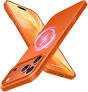TORRAS Magnetic SlimFit for iPhone 17 PRO MAX Case, UltraThin 17 ProMax Phone Case Compatible with MagSafe, Light AntiScratch Matte Hard PC Bayer 6.9 inch OriginFit, Glossy Orange, Case Only