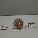 Rusty Metal Hummingbird Garden Stake, Large Size Realistic Lifelike Outdoor Yard Art Decor Sculpture