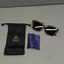 MIYYA Trendy Polarized Sunglasses For Women Retro Womens Oversized Square Cat Eye Sun Glasses UV Protection SJ2206