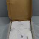 UGG Adalee Faux Fur Throw Blanket for Couch, Cozy Soft Blanket for Bed or Chair, Giftable Fluffy Throw, Machine Washable, Luxury Spring Home Decor, 50-inch x 70-inch, Natural White