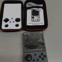 R36TMAX Portable Retro Gaming Console with 4.0 CRT-Inspired Screen, 64GB (Gray)