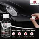 Black Touch Up Paint for Cars, Color Accurate Car Touch Up Paint, Professional Automotive Scratch Repair, Lasting Auto Scratch Remover, Quick Dry Easy to Use 1.5oz