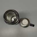 Stainless Steel Thermo 500ml/16.9oz Vacuum Insulated Bottle with Cup for Coffee Hot drink and Cold drink water flask.(Black,Set)