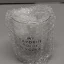 Santa Barbara Design Studio Glasses Tumbler SIPS Drinkware Whiskey Double Old Fashioned Rocks Glass, 14-Ounce, My Favorite Color is Vodka