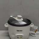 Aroma Housewares 4-Cups (Cooked) / 1Qt. Rice & Grain Cooker (ARC-302NG), White