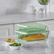 Pyrex Food Storage green