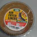 6.3 Small Round Air Fryer Liners, 2-4 qt Airfryer Paper Liners, 125Pcs Disposable parchment paper for air fryer  Non-Stick and Oil Proof for Easy Cleanup by Baker's Signature