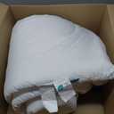 Bedsure Comforter Duvet Insert - Quilted Comforters Queen Size, All Season Duvet, GentleSoft Down Alternative Bedding Blanket, with 8 Tabs, Gifts for Women/Men, White, Queen 88 x 88 Inches