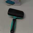 Hertzko Dog Brush for Shedding - Self Cleaning Slicker Brush for Dogs and Cats - Gently Removes Loose Hair, Tangles, and Dirt - Grooming Comb Suitable for Long or Short Coats - Aqua