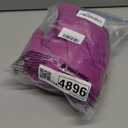 Lelepet Warm Dog Winter Coats for Large Dogs Waterproof Dog Jacket Reflective Pet Fleece Vest Windproof Cold Weather Coats with Adjustable Buckle & Leash Hole, Purple, L