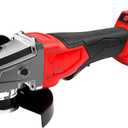 Cordless Angle Grinder Compatible with Milwaukee M18 18V Battery(NO Battery) Battery Powered Angle Grinder,4-1/2" Angle Grinder (No Wheels)