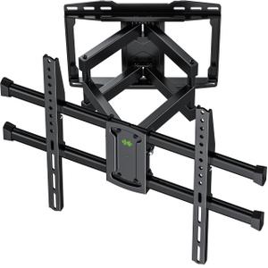 USX Mount Full Motion TV Wall Mount for 42-97 Inch TVs, Swivel and Tilt Wall Mount TV Barcket with Extension, Max VESA 600x400mm & 16" Wood Studs，Fit Most 75 85 86 90 95 inch TVs